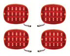 LED Brake Tail Light Lenses Replacement for Chevy Corvette C4 (1990–1996)