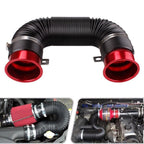3'' Universal Flexible Cold Air Intake Hose Filter Pipe Kit