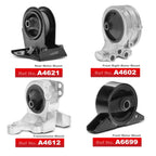 Set of 4 Engine and Transmission Mounts for Mitsubishi Eclipse