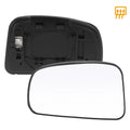 Driver Side Heated Mirror Glass with Backing Plate for Nissan Tiida (2007–2012)