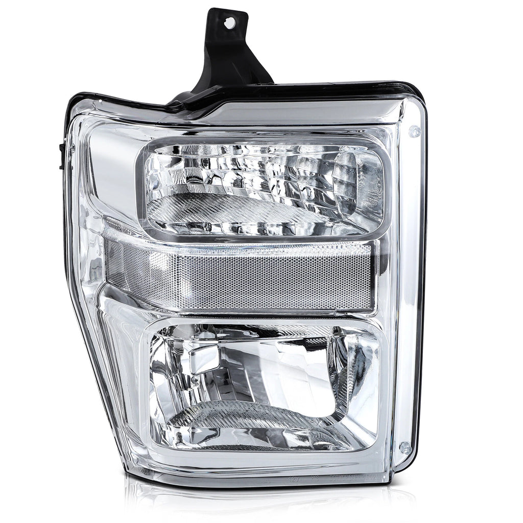 Set of 2 Headlight Assemblies for Ford F-250 F-350 F-450 F-550 (2008–2010)