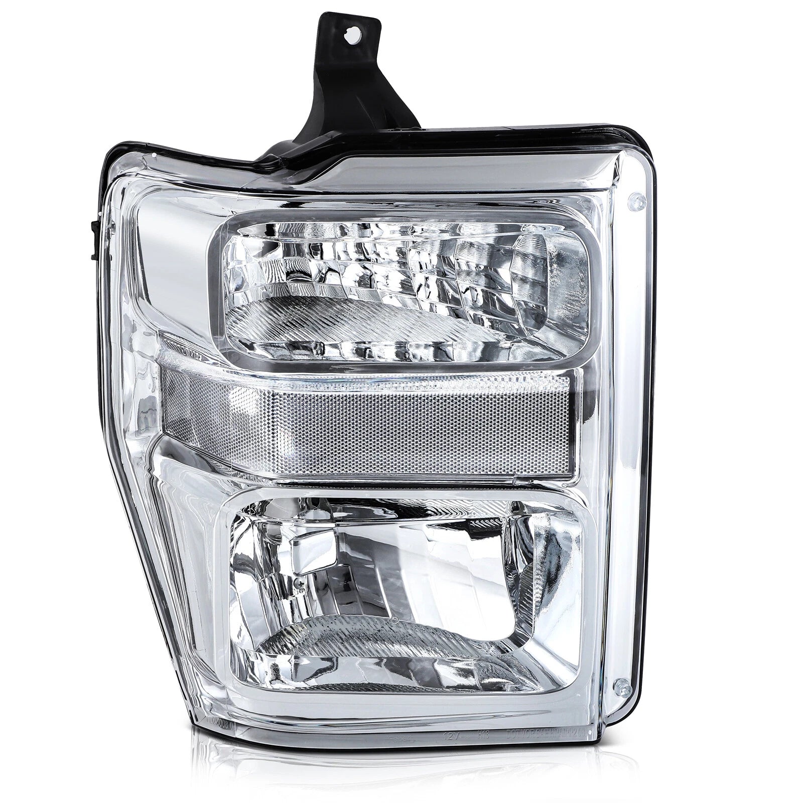 Set of 2 Headlight Assemblies for Ford F-250 F-350 F-450 F-550 (2008–2010)