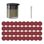 40-Pack Sandpaper Discs 120 Grit 20mm Diameter for Electric Grinder