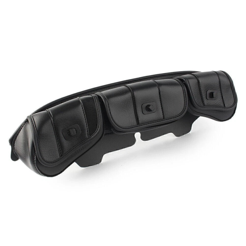 3 Pocket Windshield Fairing Pouch Bag for Harley Touring Electra Glide (1996–2013)