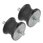 2X Automatic Transmission Mounts for BMW 325is (1992–1995) Rubber Black