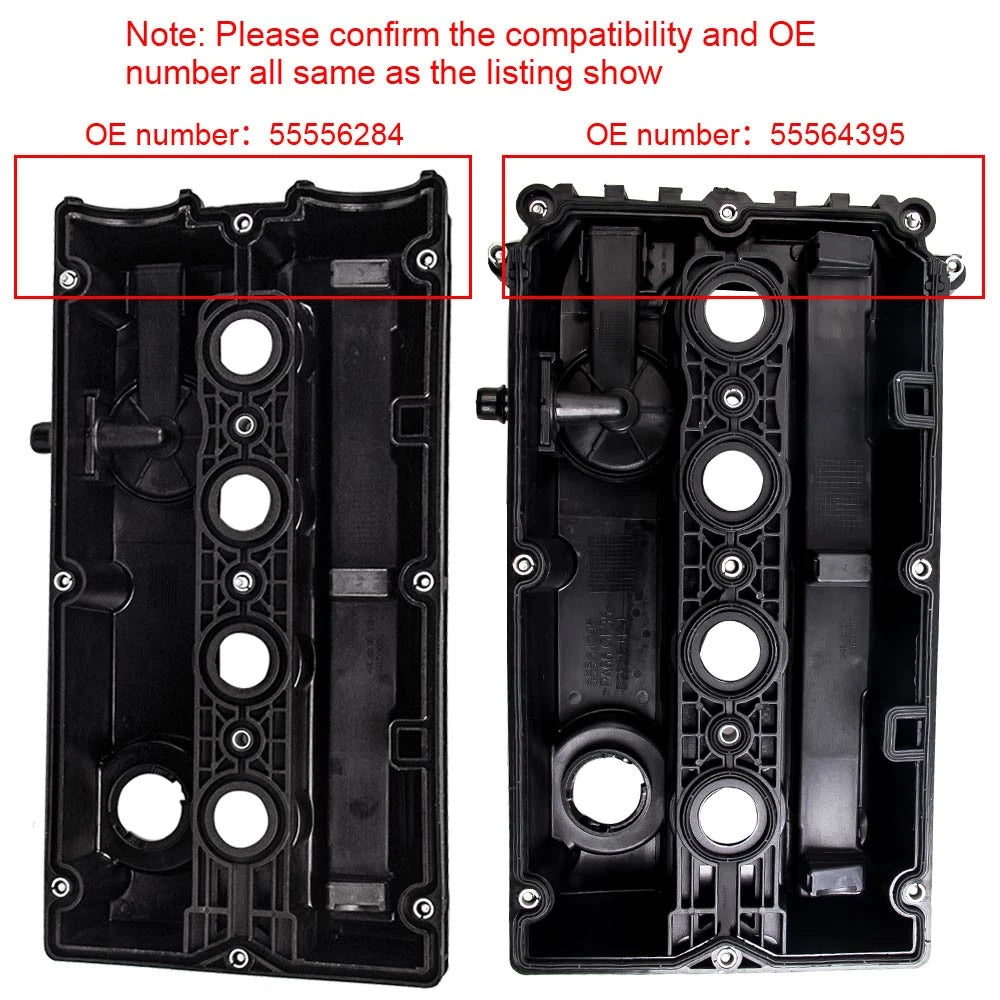 Engine Valve Cover with Gasket for Chevrolet Cruze Sonic (2009-2015)