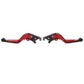 CNC Extendable Brake Clutch Levers for Yamaha YZF R1 (2009-2014) Red