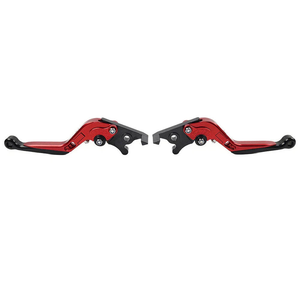 CNC Extendable Brake Clutch Levers for Yamaha YZF R1 (2009-2014) Red