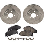 Brake Disc Rotors and Pads Kit for Chevy Camaro Pontiac Firebird