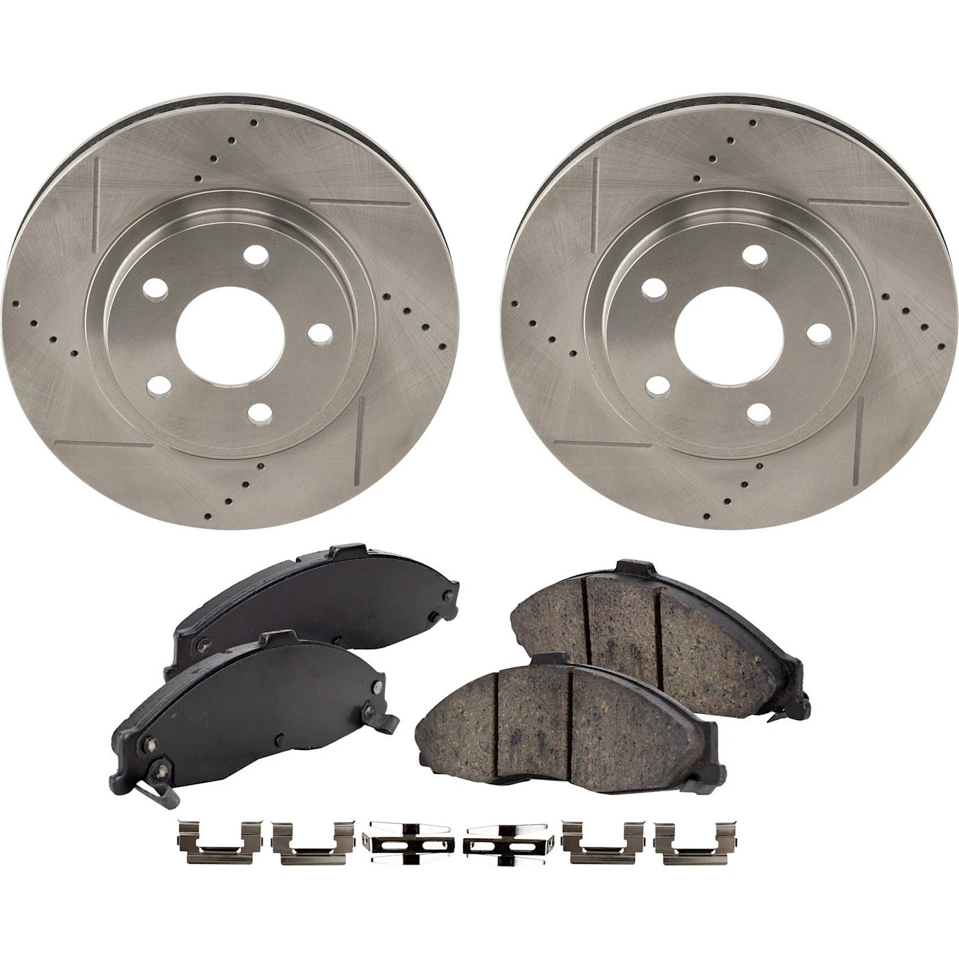 Brake Disc Rotors and Pads Kit for Chevy Camaro Pontiac Firebird