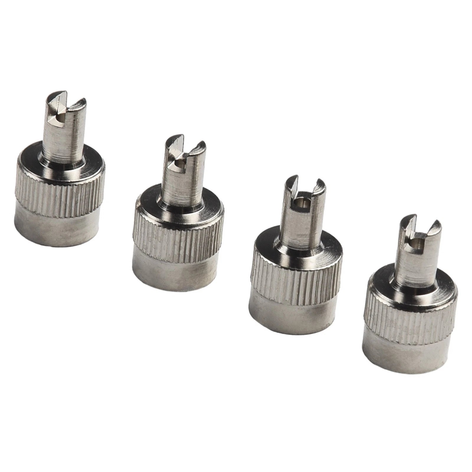 8 Piece Car Valve Key and Cap Bundle for
