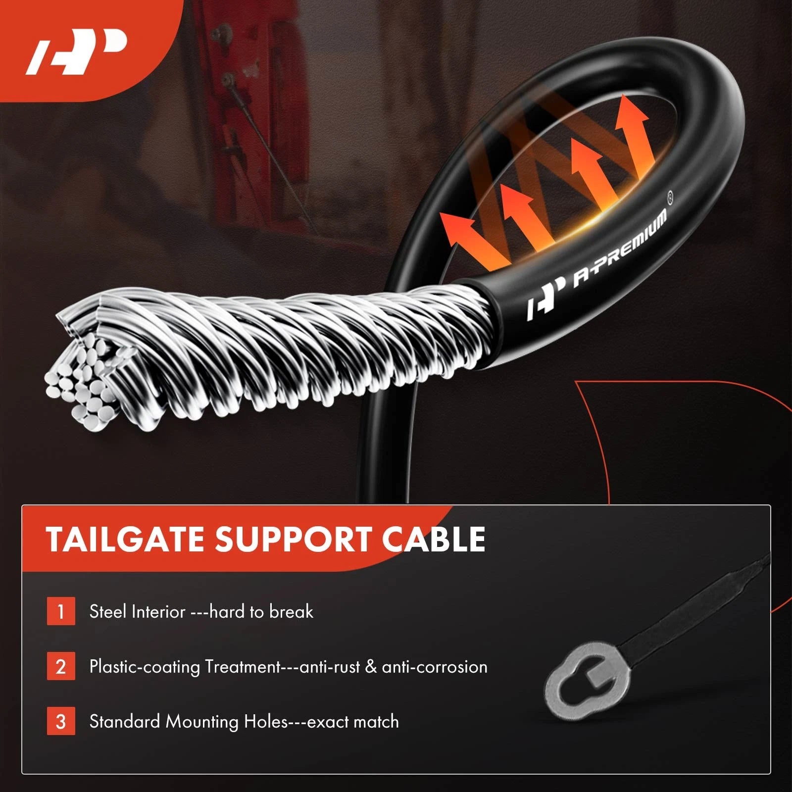 Tailgate Hardware Rebuild Kit for Toyota Tundra (2014-2022)