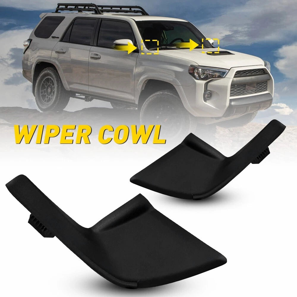 2X Windshield Wiper Cowl End for Toyota 4Runner (2010–2023)
