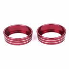 Aluminum Center Console AC Switch Ring Cover Trim for Honda Civic (2016-2021)