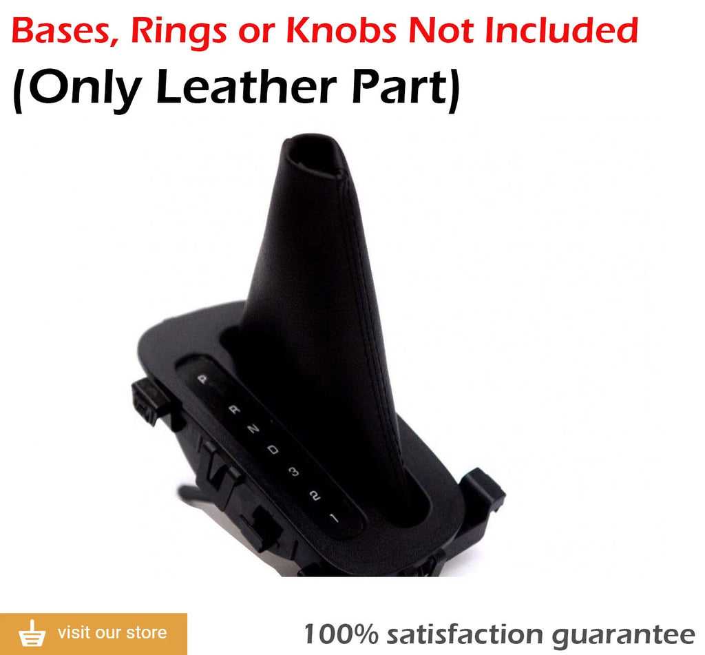 Automatic Shift Boot for Pontiac Grand Prix (1997–2003) Black Leather Synthetic