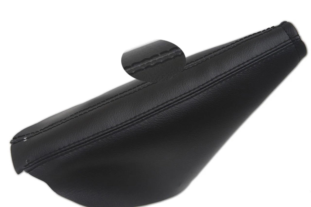 E Brake Boot Cover for Ford Mustang (2005–2009) Black Leather Stitch
