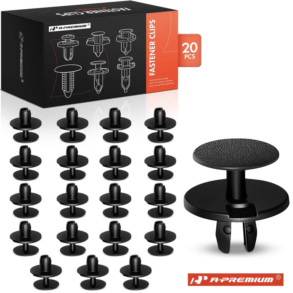 20Pcs 7mm Nylon Hood & Trunk Retainer Fasteners for BMW