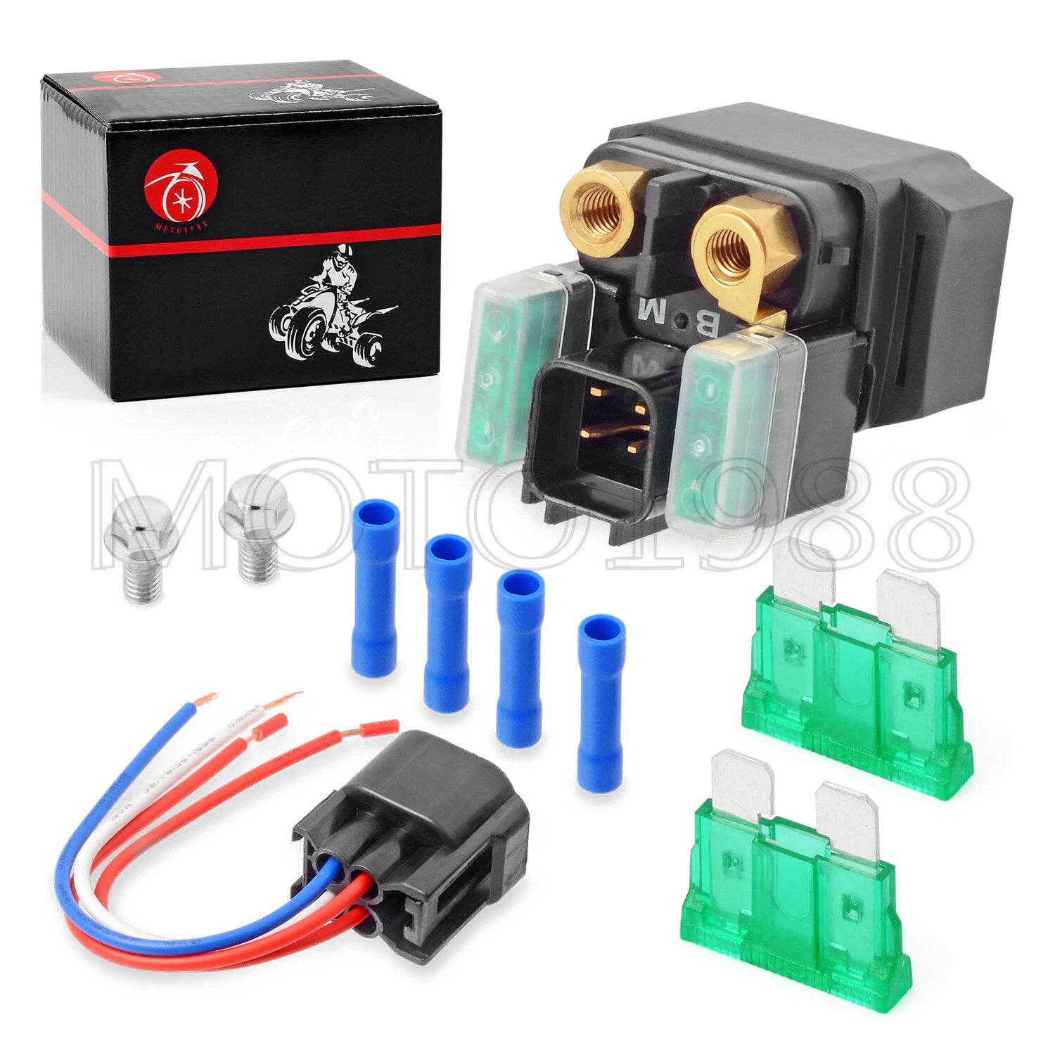 Starter Solenoid Relay Plug for Yamaha Rhino 450 660 700 (2004–2018)