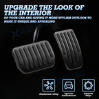 Accelerator Brake Foot Pedal Pads Covers Non-Slip for Tesla Model 3/Y (2017-2024)