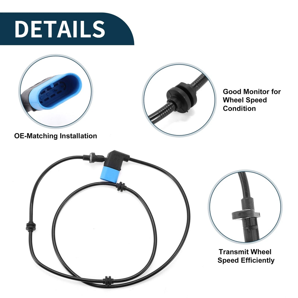 ABS Wheel Speed Sensor No. 2469059402 for Mercedes-Benz CLA250 (2014–2019)