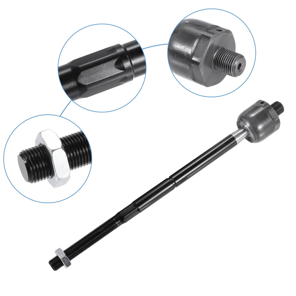 Set of 4 Front Inner Tie Rods for Chrysler 300 (2011–2014) with Boots