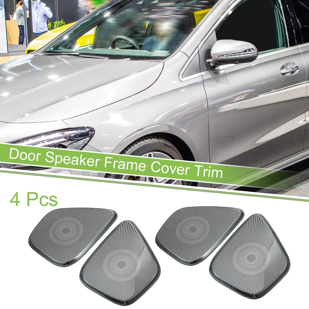 4pcs Speaker Frame Cover Trim for Mercedes Benz A B Class (2012-2023)