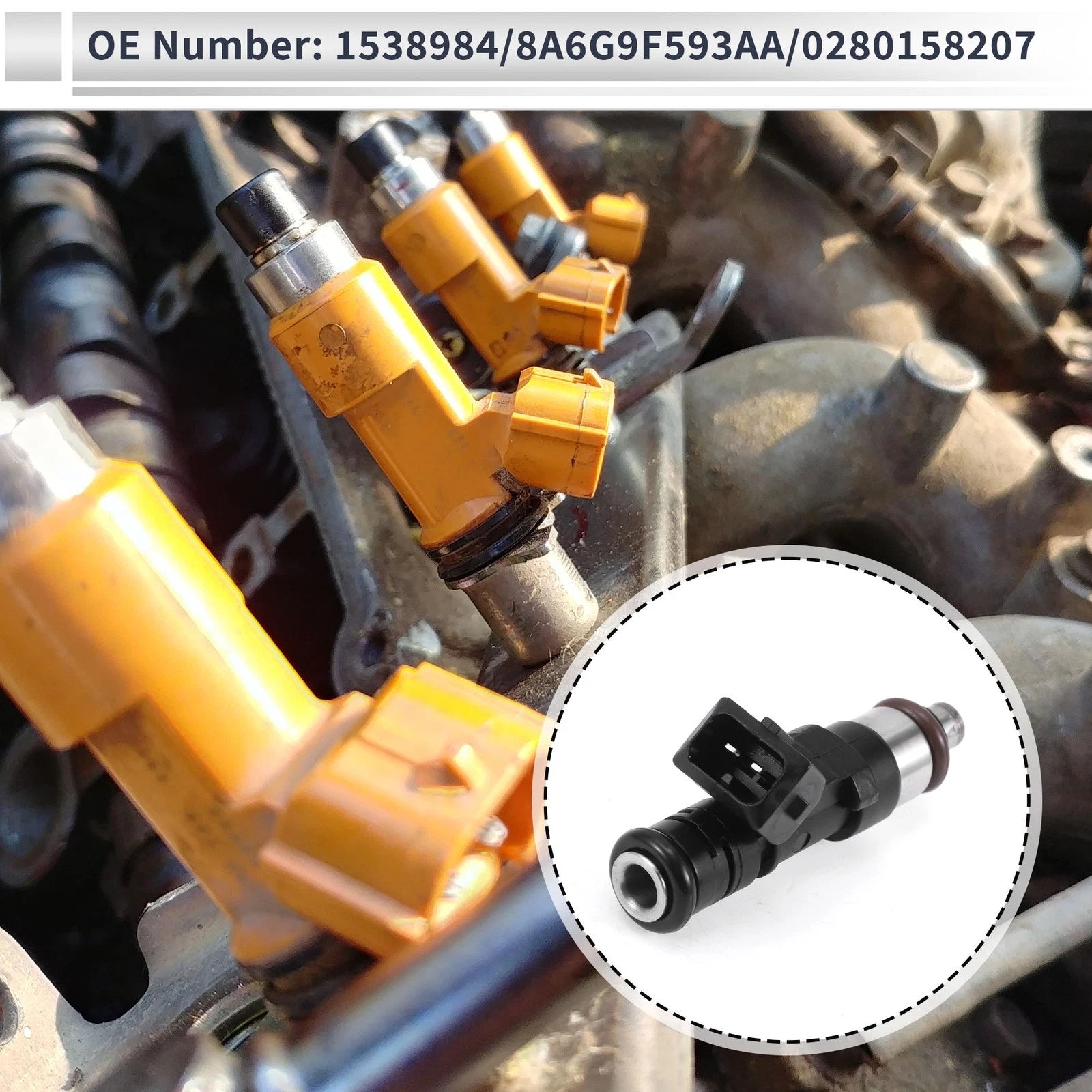 Fuel Injector No.1538984 for Ford Focus C-Max (2010–2015)