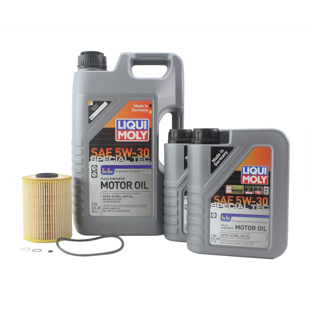 7L Liqui Moly Special Tec LL 5W-30 Oil Change Kit for BMW M50/M50TU (1990–1995)