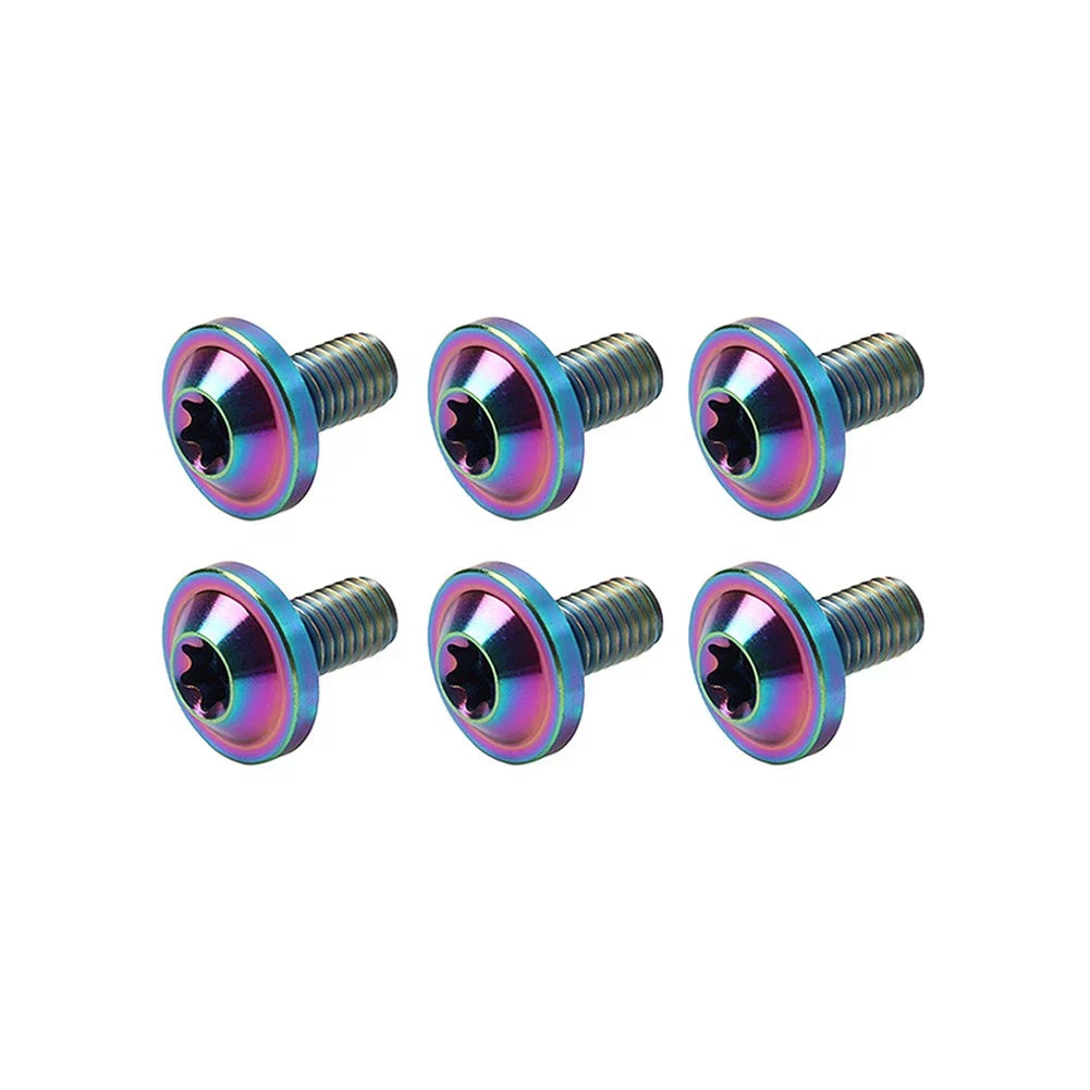 6 x M6x30mm Alloy Torx Head Screws for Motorcycle Bike
