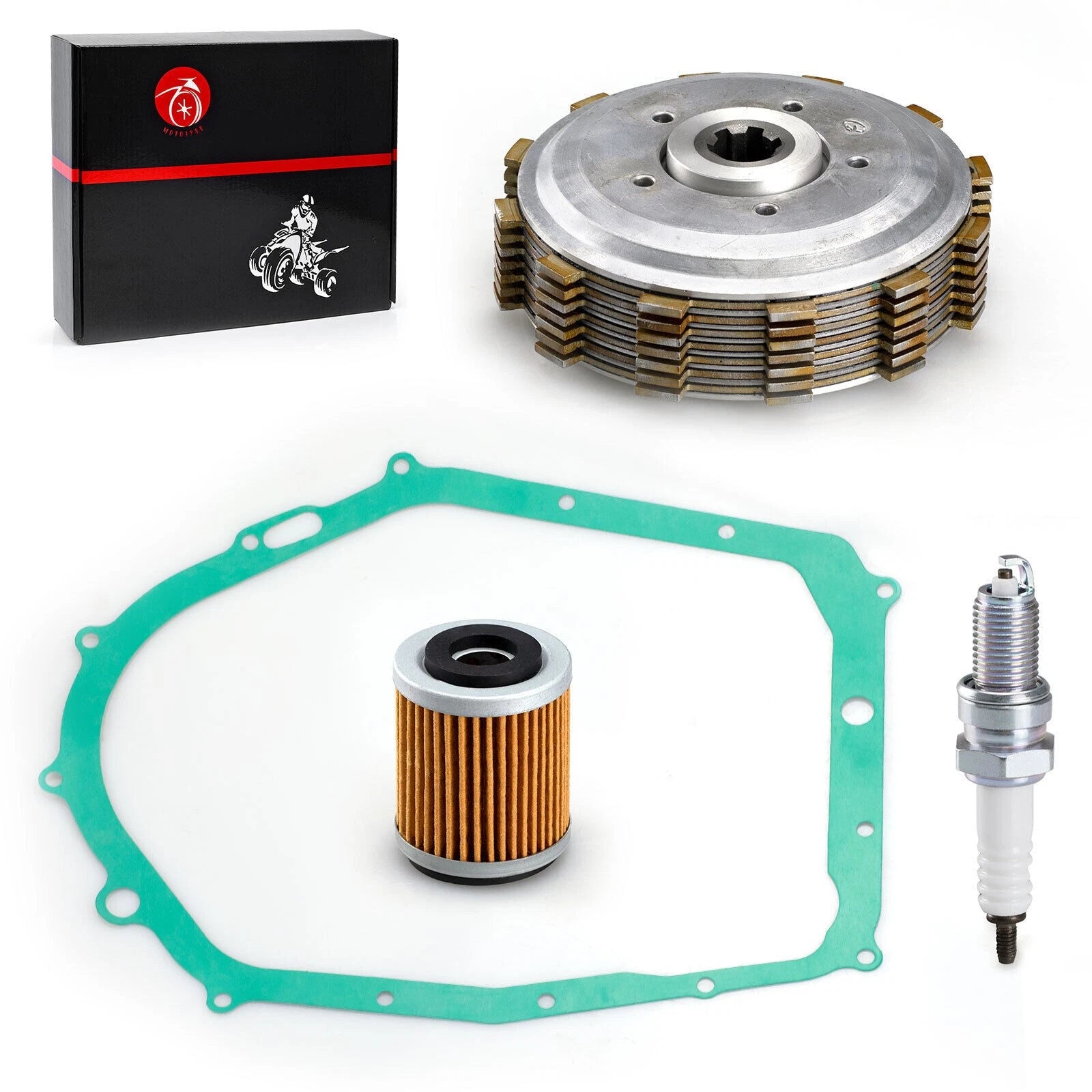 Complete Heavy Duty Clutch Assembly Kit for Yamaha Big Bear 350 (1987–1996)