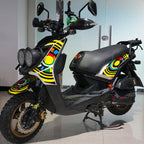 3D Team Graphics Decals Stickers Kit for Yamaha Zuma 125cc (2009–2014)