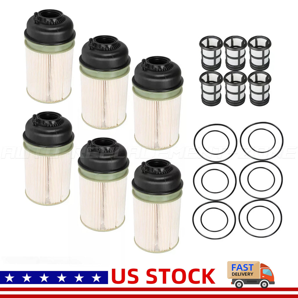 6PCS Fuel Filter PF9908 for Detroit Diesel DD13 DD15 DD16