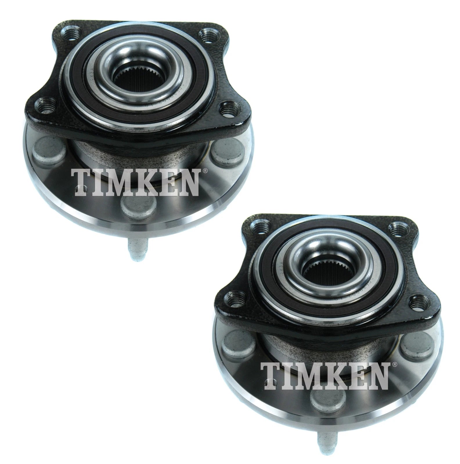 Set of 2 Rear Timken Wheel Bearing Hub Assemblies for Ford Mercury (AWD)