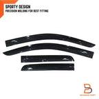 Visor Rain Shield Wind Deflector for Nissan Navara NP300 D23 (2015-2019)