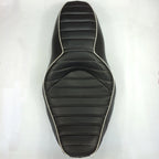 2X Cross Stripe Seat for Harley Davidson Road King/FLHX (2007–2015)