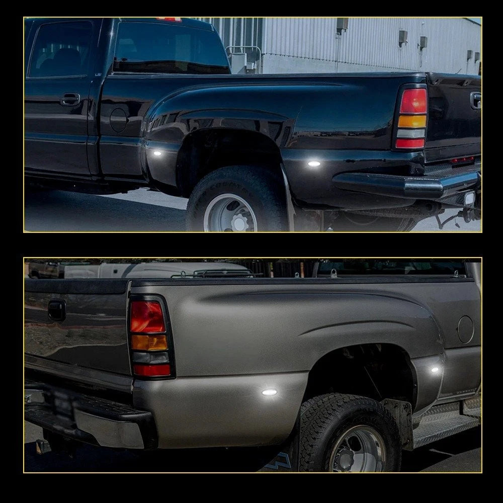 White LED Side Marker Light for GMC Sierra 2500HD 3500HD (1999–2014)