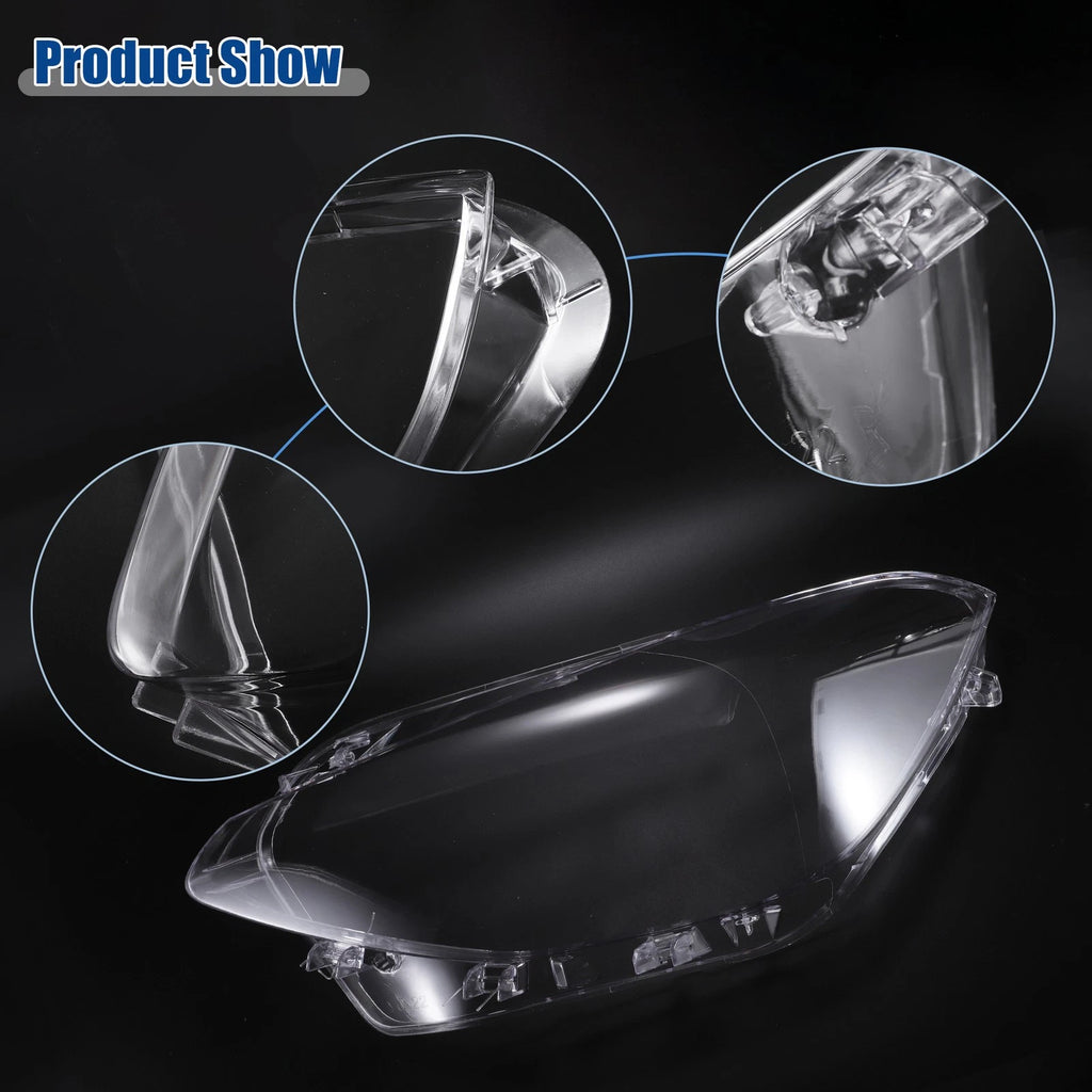 1 Pair Headlight Clear Lens Shell Cover for BMW F20 (2012–2014) No. 63117414141