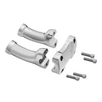 4" Handlebar Riser 1.25" Bar for Harley Softail Fatboy Dyna (2000–2023)