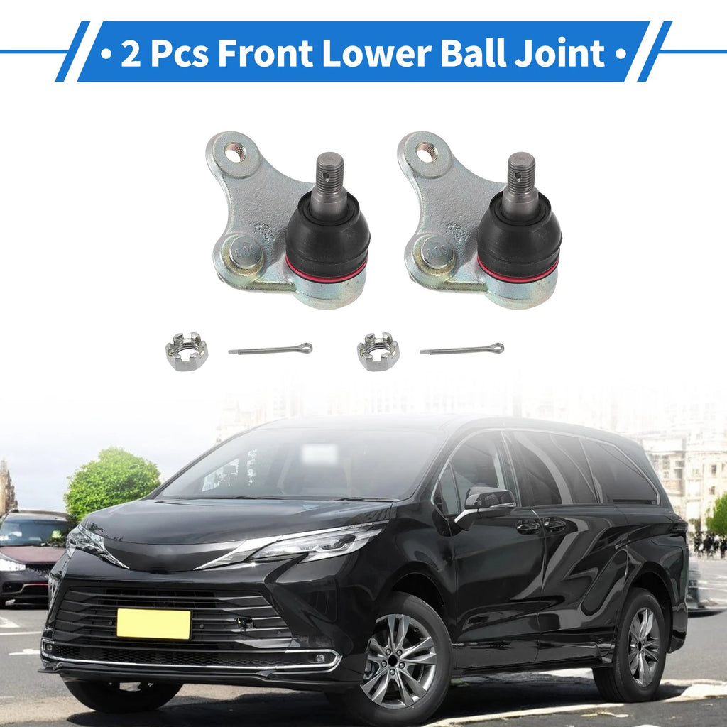 2X Front Lower Ball Joints for Toyota RAV4 (1996–2000) No.K90687/4333049025