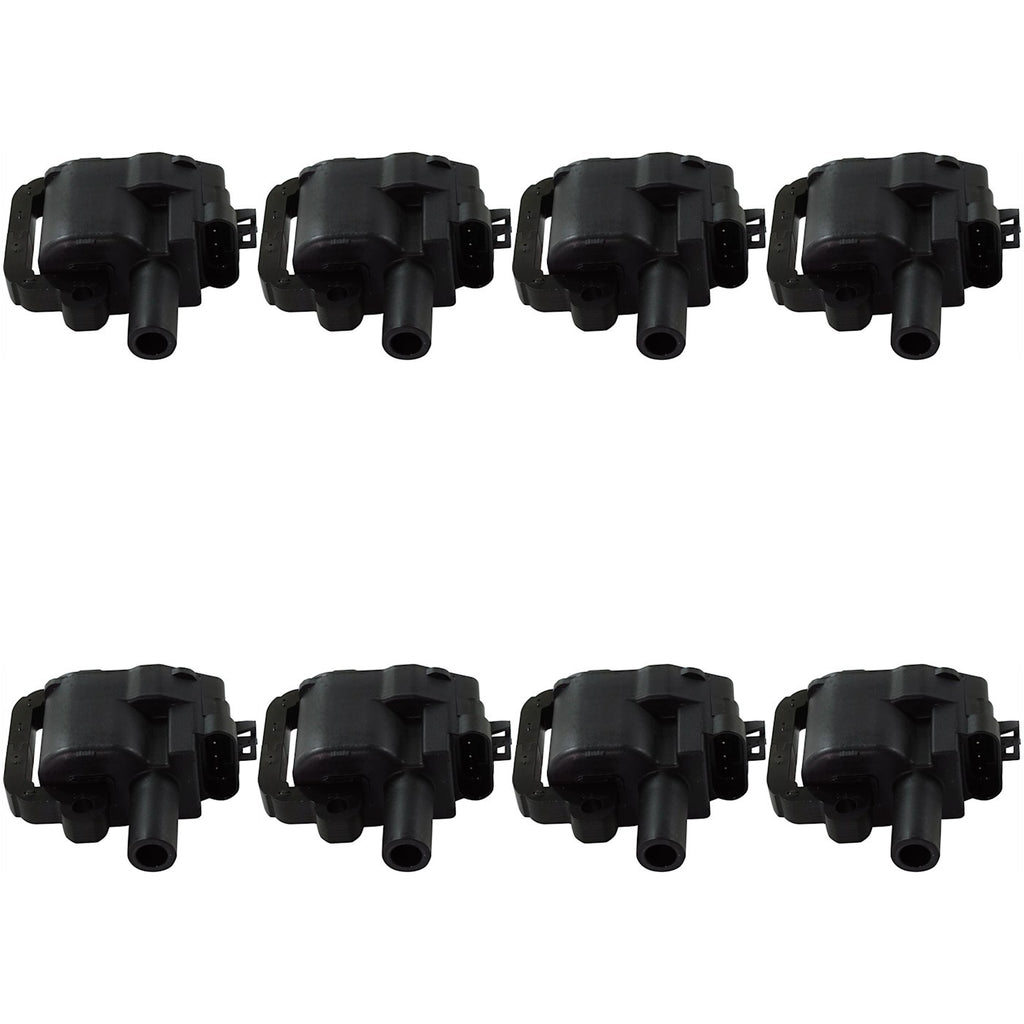 Ignition Coils Set of 8 for Chevy Express Van, SaVana, Avalanche, Suburban, Yukon