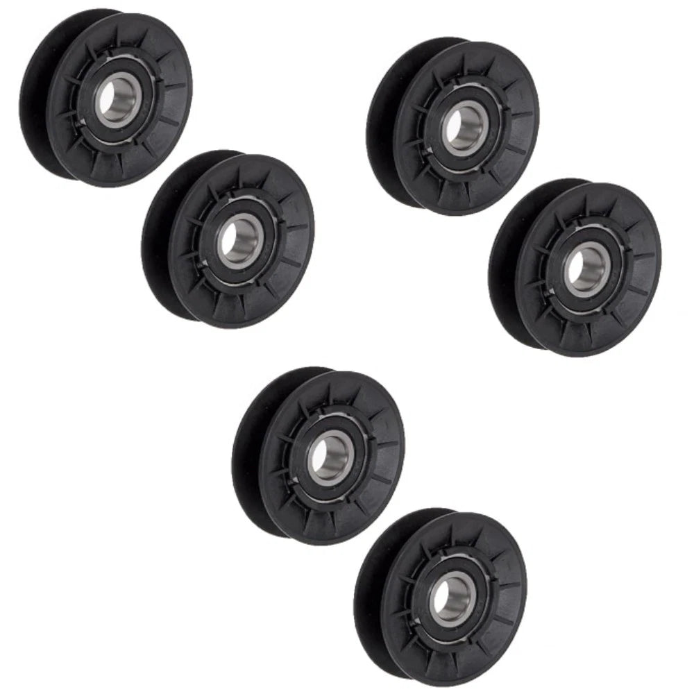 Set of 6 V Groove Idler Pulleys for Sabre 14542GS 1642HS 1742HS 17542HS