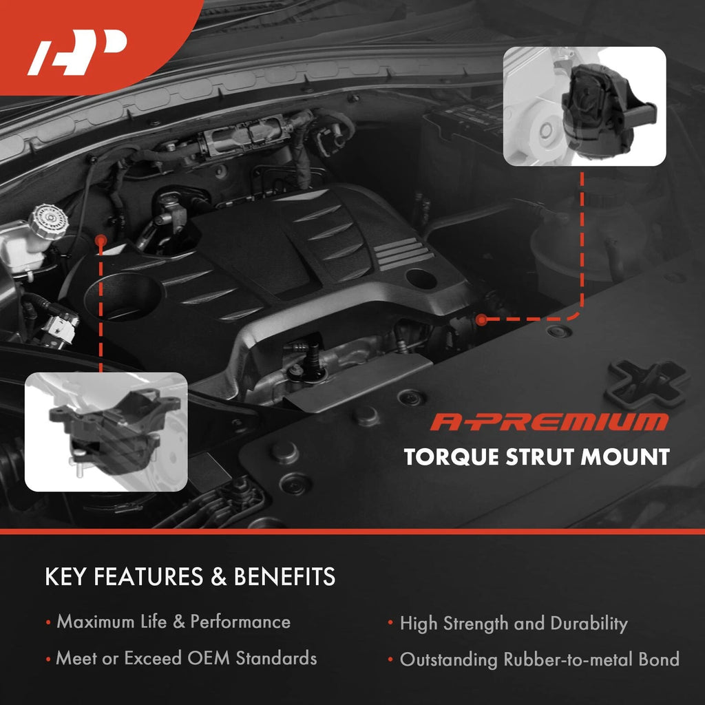 Front Lower Torque Strut Mount for Hyundai Accent (2018-2022)