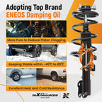 Set of 4 Suspension Struts Assembly for Mitsubishi Lancer (2008–2017)