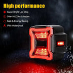 Smoked LED Tail Lights for Jeep Wrangler JL JLU (2018–2024)