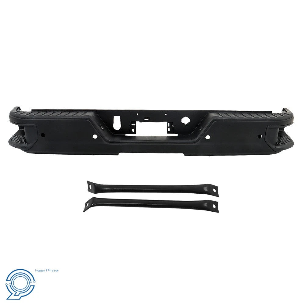 Rear Step Bumper Assembly with Park Sensors for Chevy Silverado 1500 GMC Sierra (2019–2023)