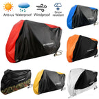 Motorbike Cover for M~4XL (Waterproof, Snow, Sun, UV, Dust, Rain)