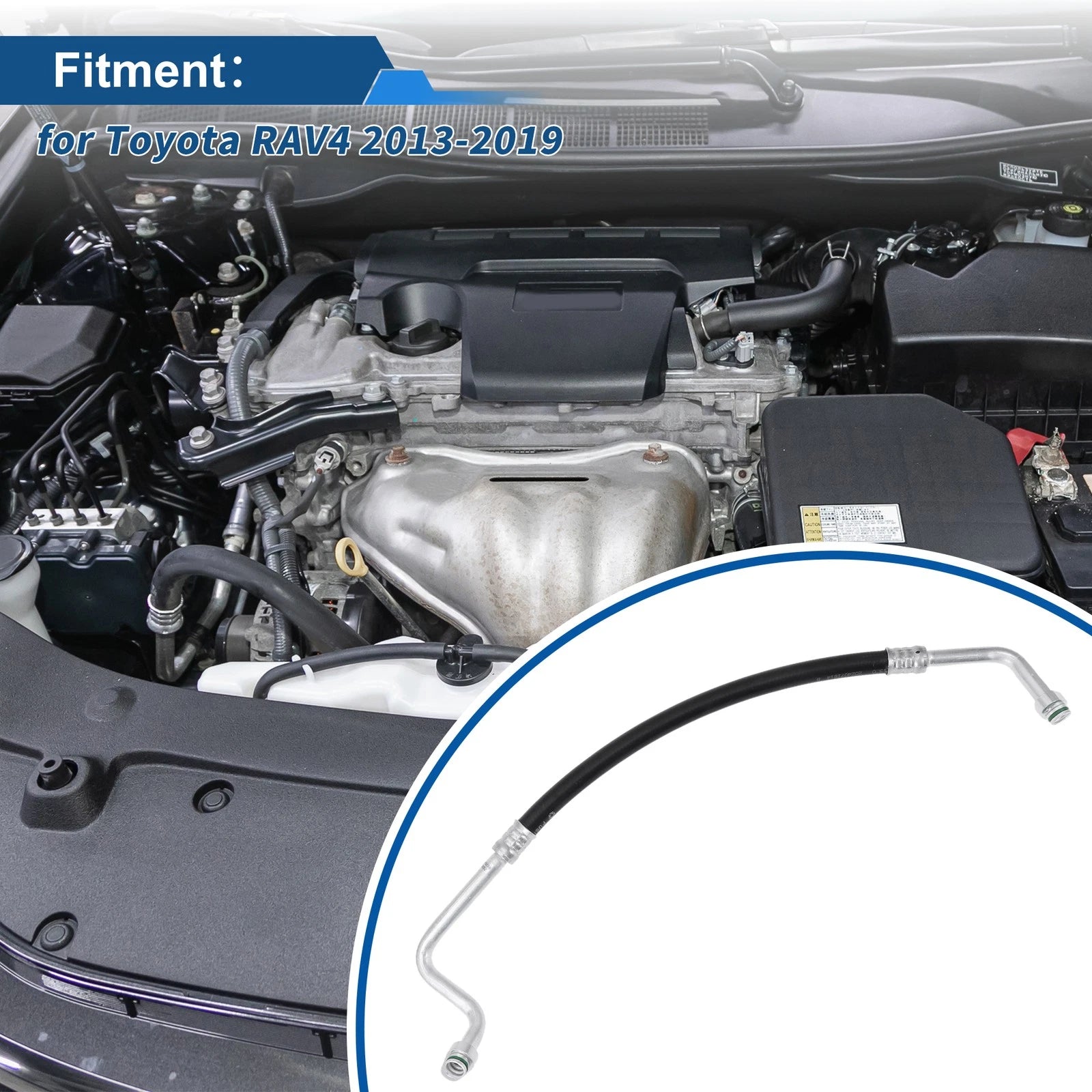 A/C Refrigerant Liquid Hose for Toyota RAV4 (2013–2019) No. 887040R080