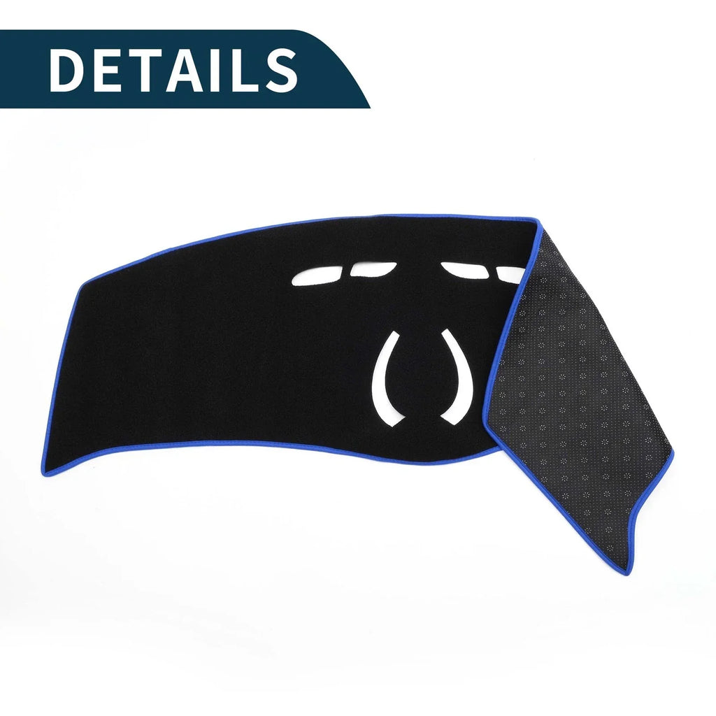 Dash Cover Mat for BMW Mini Cooper (MINI) Black Blue (2014-2024)
