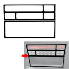 2X Piano Black Console Radio CD Panel Trim for BMW 3 Series E36 (1991–1999)