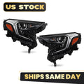 HID/Xenon Headlight Pair for GMC Terrain (2018–2021) w/LED DRL